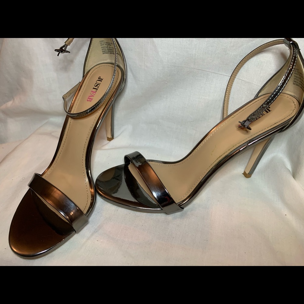 Cute silver shoes